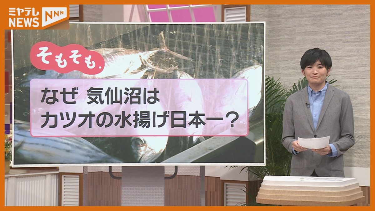 【そもそも.】なぜ＜ 気仙沼＞はカツオの水揚げ日本一なのかー？