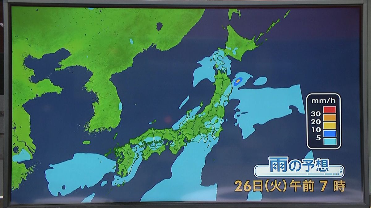 【天気】北日本と東日本では晴れる所が多い