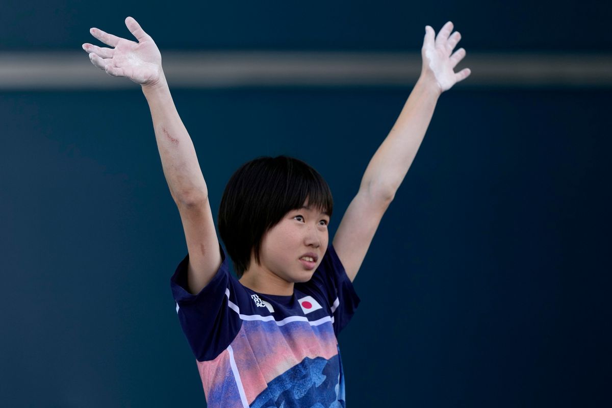 初出場のオリンピックで4位と健闘した森秋彩選手【写真：AP/アフロ】