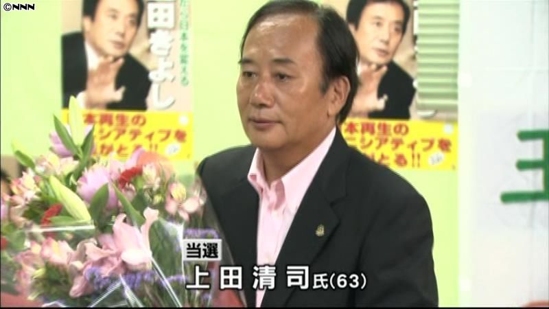 埼玉県知事選、現職が３選　投票率過去最低
