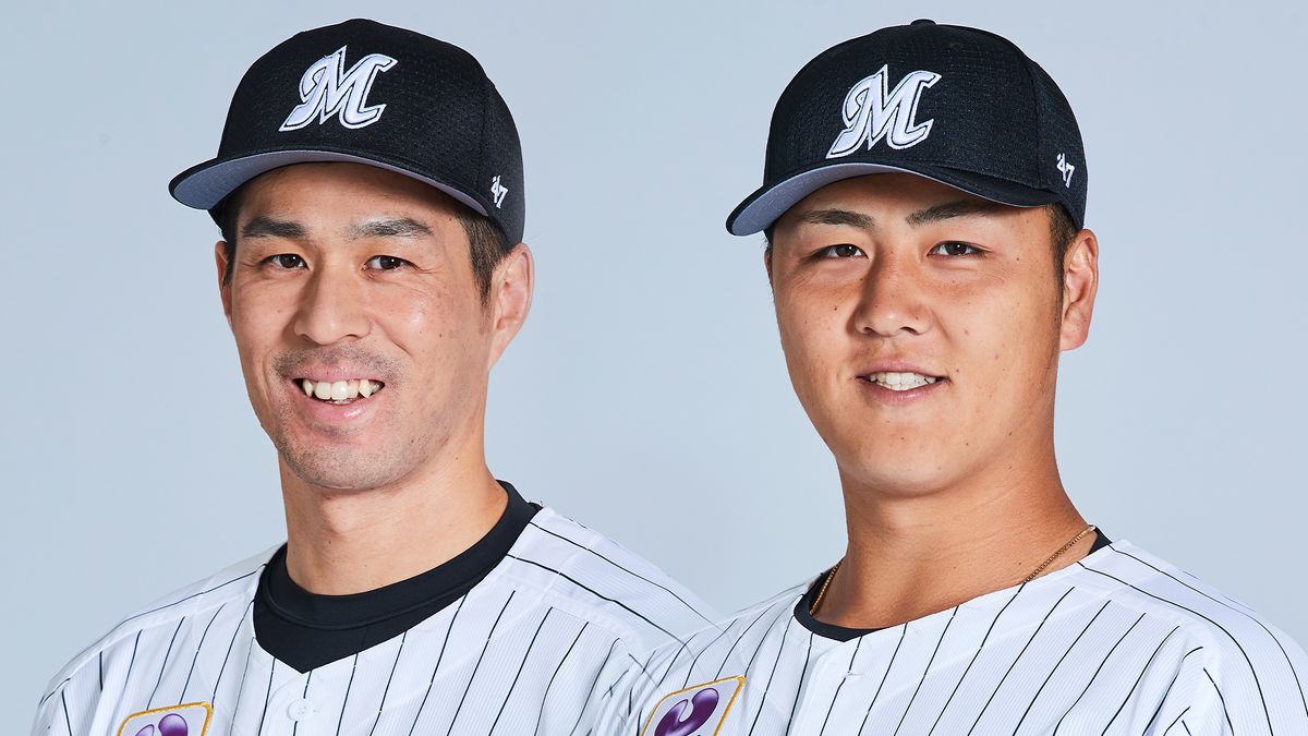 ロッテ岡大海＆山口航輝のタイムリーで逆転　レフトスタンドの大声援に応える一挙4点