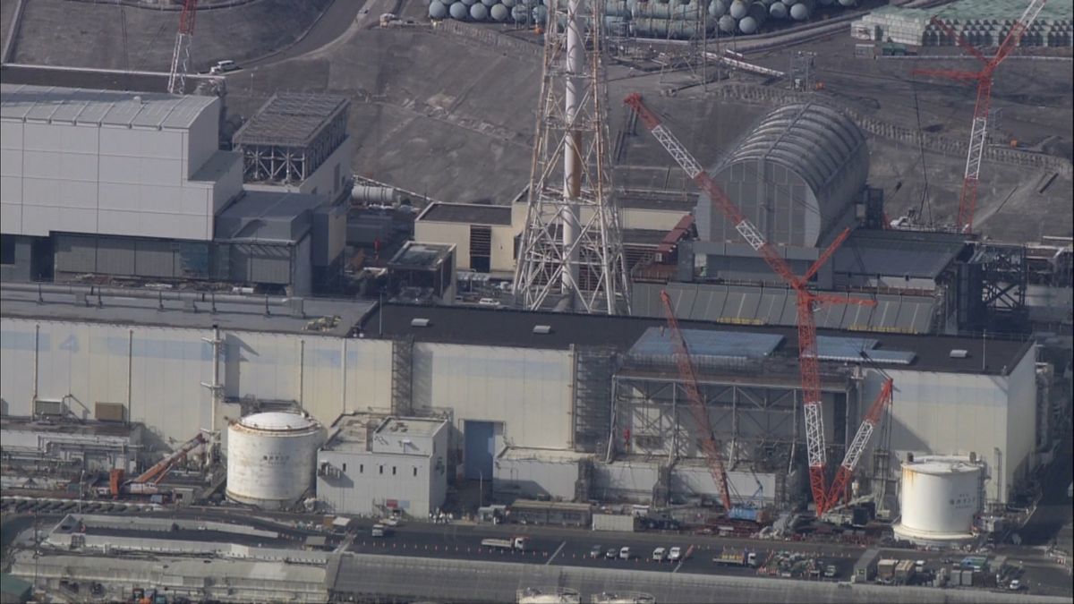 福島第一原発　格納容器の水位が低下傾向