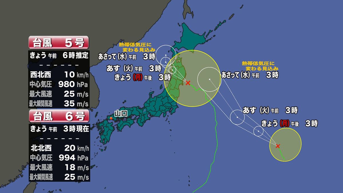 台風情報