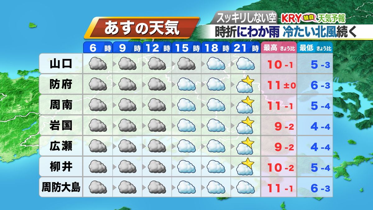 23日(金･祝)の天気予報