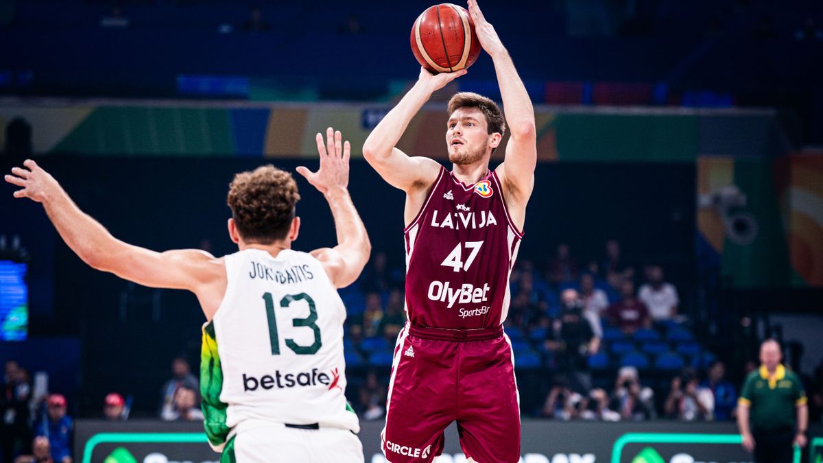 【バスケW杯】ラトビアの3Pがさく裂し格上リトアニアに35点差勝利　今大会を5位で終える