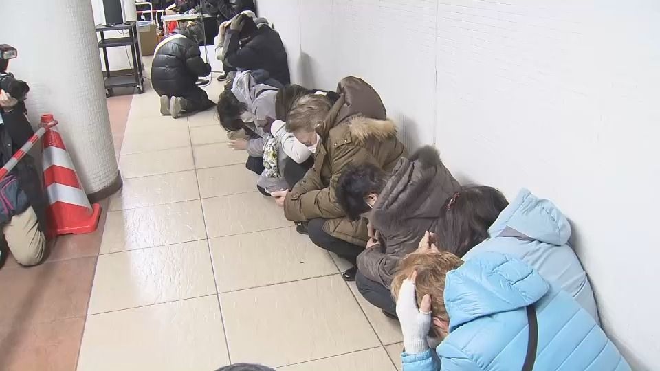 都内で弾道ミサイル飛来想定の避難訓練｜日テレNEWS NNN