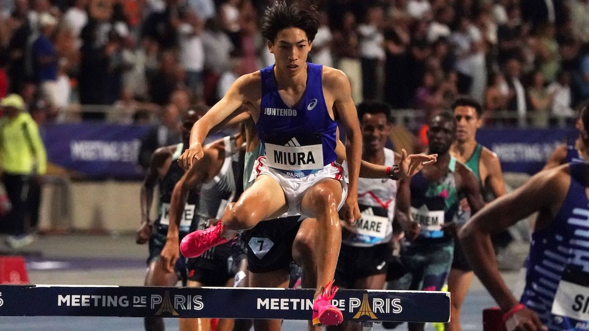 【3000m障害】順大・三浦龍司が8分9秒91の日本新　ダイヤモンドリーグで2位　1位のギルマは世界新で優勝