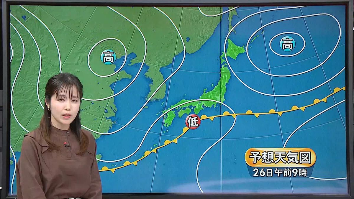 【天気】全国的に雨脚の強まりに注意　関東は傘と上着を手放せない一日