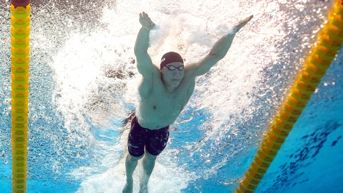 松元克央「僕も力を与える側になりたい」決勝進出を果たした原動力　世界水泳選手権/男子100mバタフライ