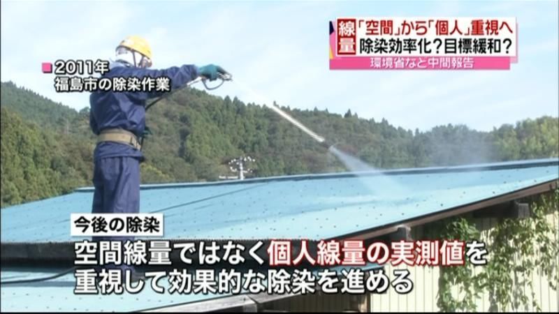環境副大臣　福島の除染“基準”で中間報告