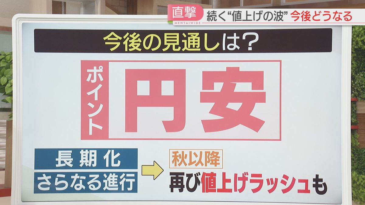 円安の長期化・進行で再び値上げラッシュの可能性も