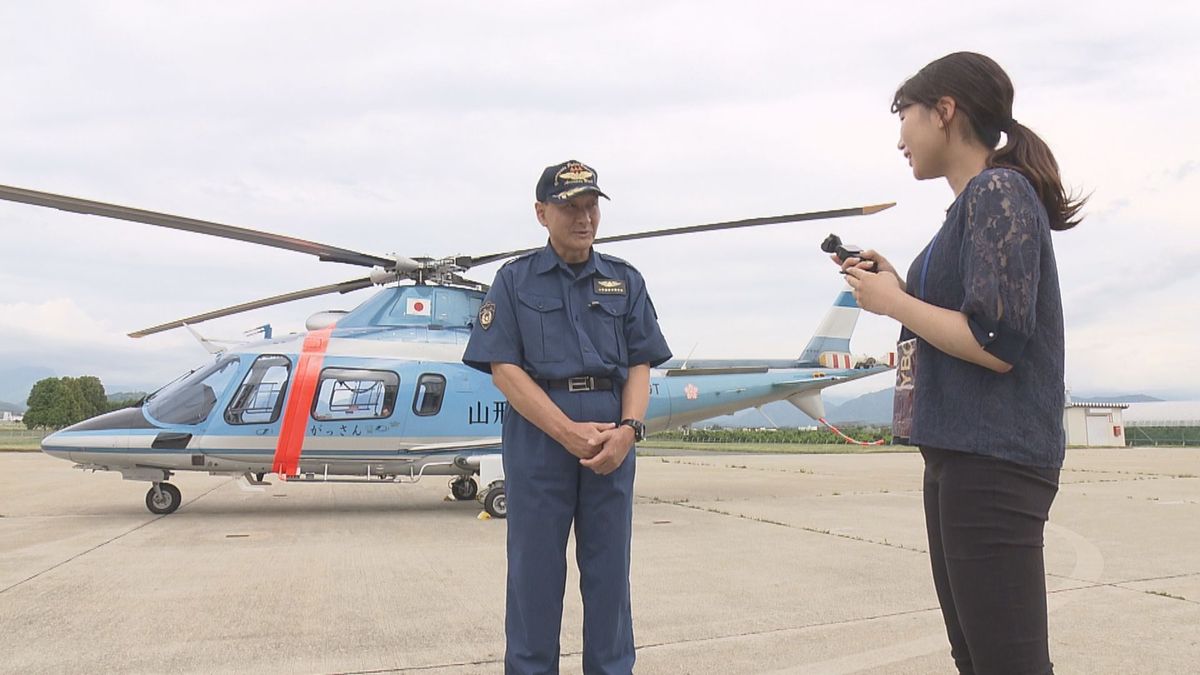 17年間で150人以上を救助している山形県警へり「がっさん」　航空隊の1日に密着