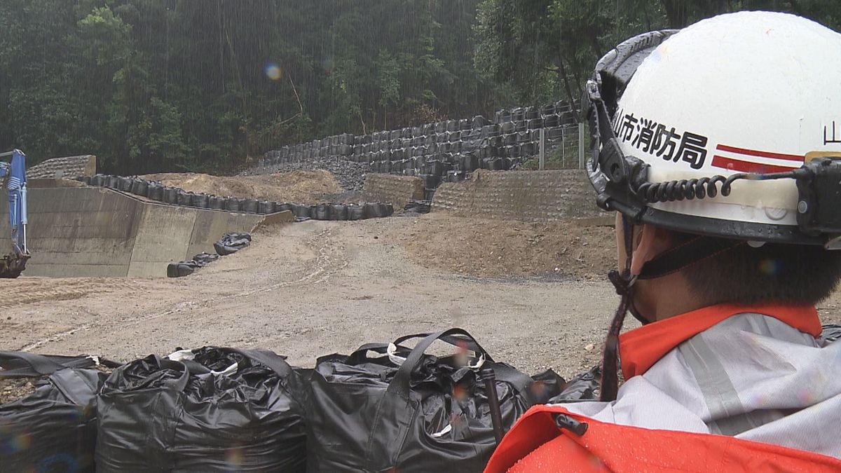 松山城の土砂崩れ 市長が被災者に対し建物や所有物の原状回復費用を支給する方針示す