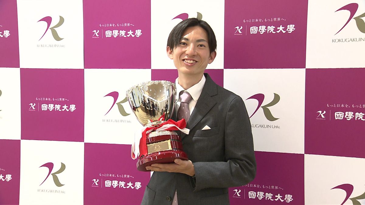 大阪マラソン2024で優勝した國學院大學の平林清澄選手
