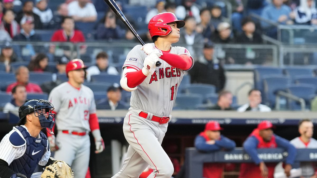 驚異のスピード 大谷翔平4号超低空弾はメジャー何番目の打球速度？