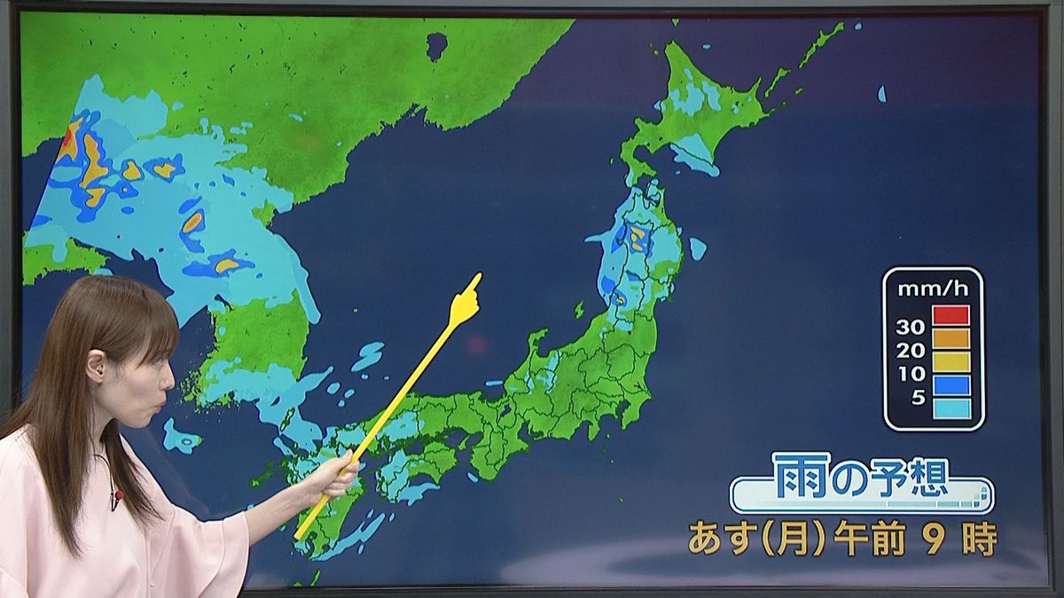 【あすの天気】東北南部～九州・沖縄にかけ30℃以上の厳しい暑さに