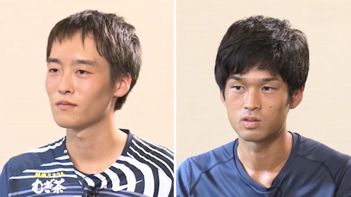 左：松山和希選手、右：梅崎蓮選手