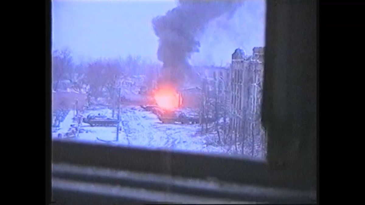 第1次チェチェン紛争（1995年1月24日　ロシア・チェチェン共和国グロズヌイ）