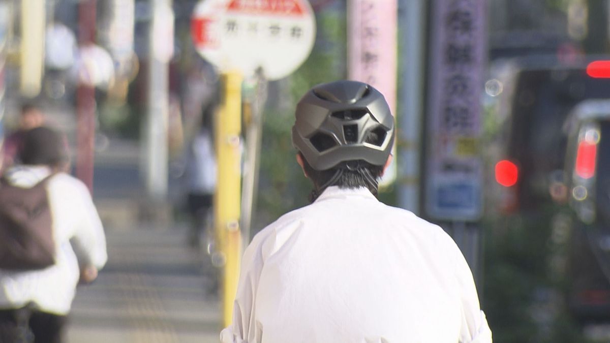 自転車のヘルメット着用率 福井県は1割 全国平均下回る