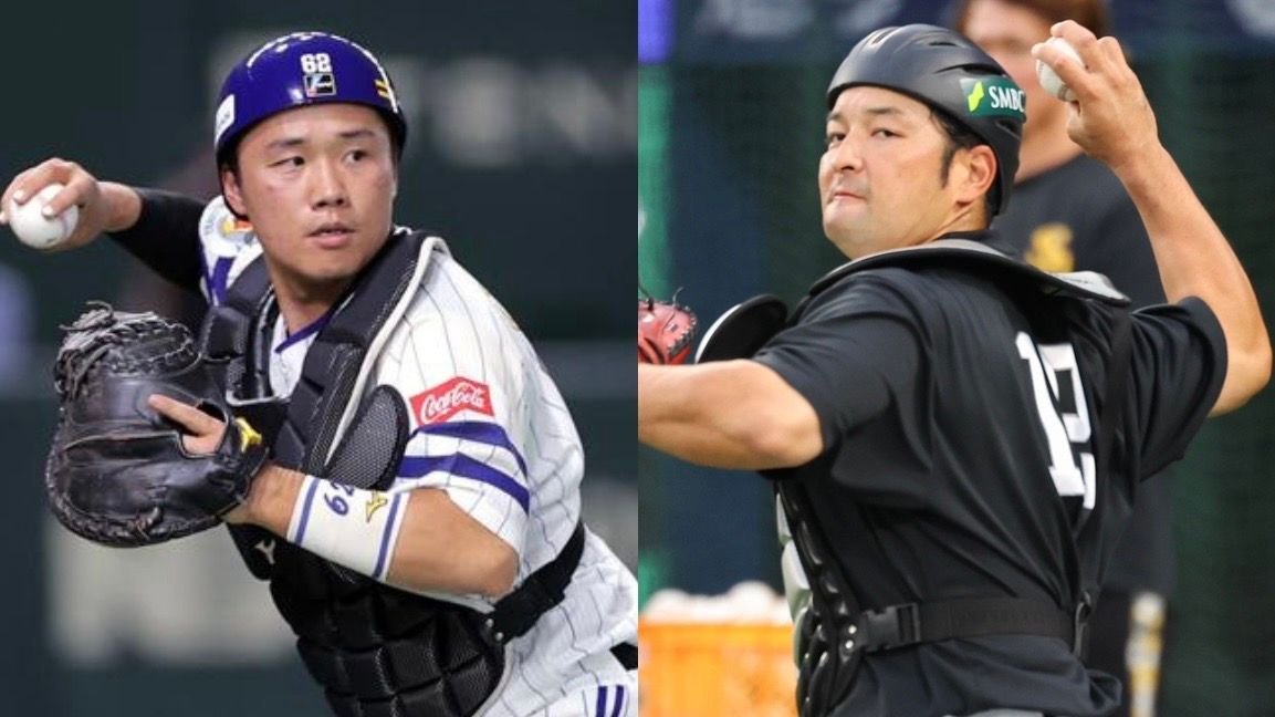 正捕手争いへ海野と嶺井が好リード　7人の投手リレーでオリックス打線を3安打完封　オフに甲斐がFAで巨人に移籍