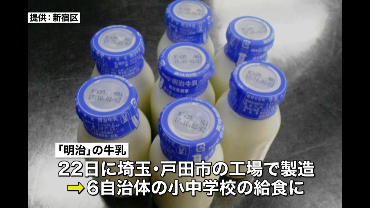給食の牛乳“違和感”児童ら１９００人訴え