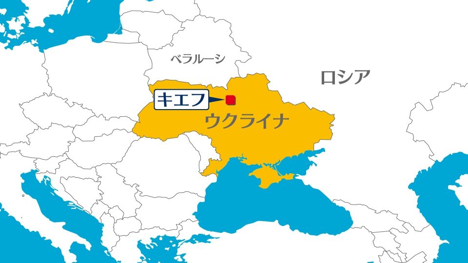 ベラルーシとの国境付近でロシア軍から攻撃～ウクライナ国境警備隊