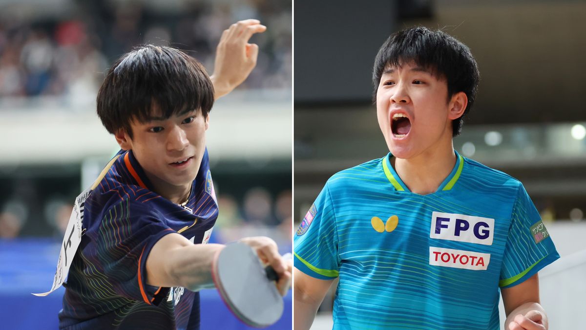 【卓球】3連覇か6年ぶりVか　男子シングルス決勝は2年連続で戸上隼輔と張本智和