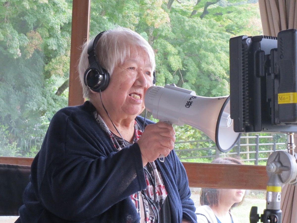 撮影現場の山田さん（C）現代ぷろだくしょん