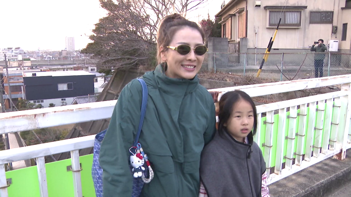 上海から来た観光客