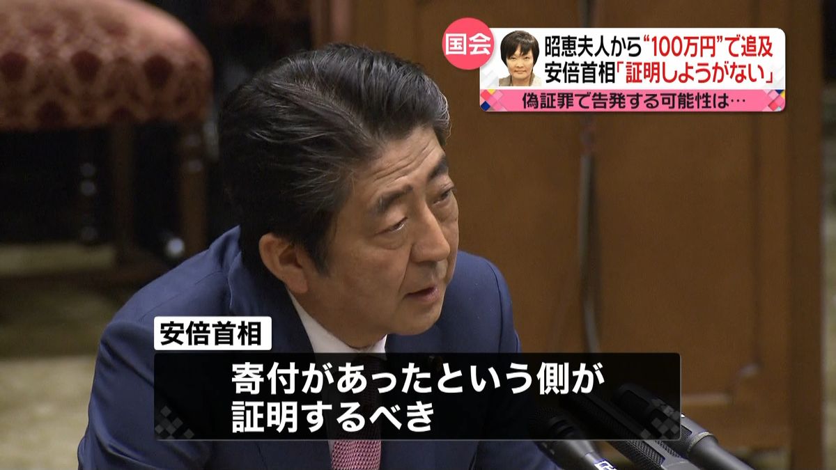 【森友問題】偽証罪で告発する可能性は…