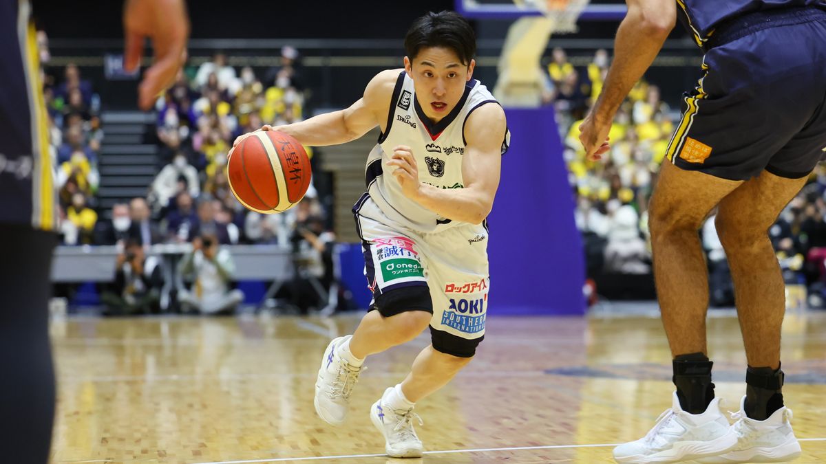 バスケットボール日本代表に選出された河村勇輝選手（写真:長田洋平/アフロスポーツ）