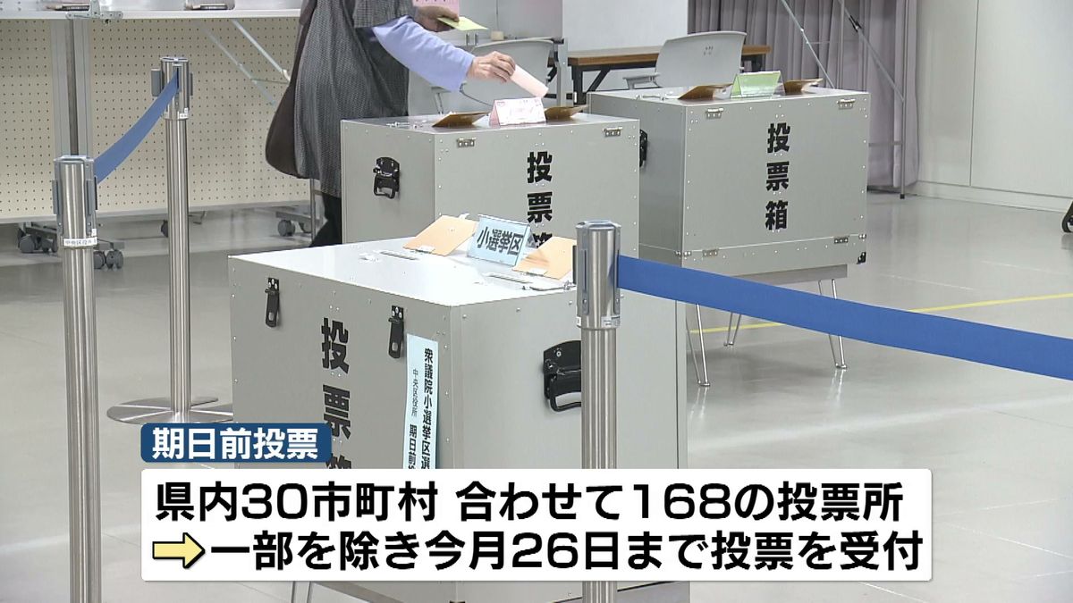 【衆院選】“未来への一票”　期日前投票が始まる　県内に計168か所の投票所 《新潟》