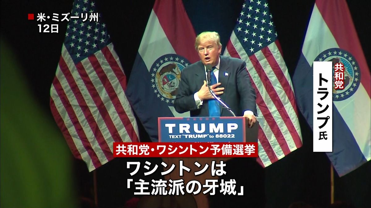 米・共和党“主流派”強い首都で予備選