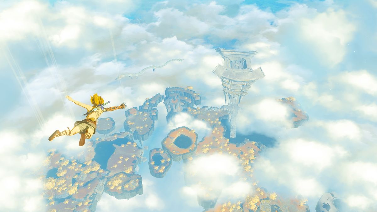 空、地上、地下と広大なオープンワールドで自由な冒険が可能に　(C)Nintendo