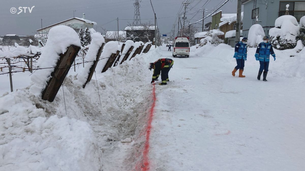 【速報】雪の影響で… 救急車の単独事故　患者は別の救急車で搬送　北海道余市町　