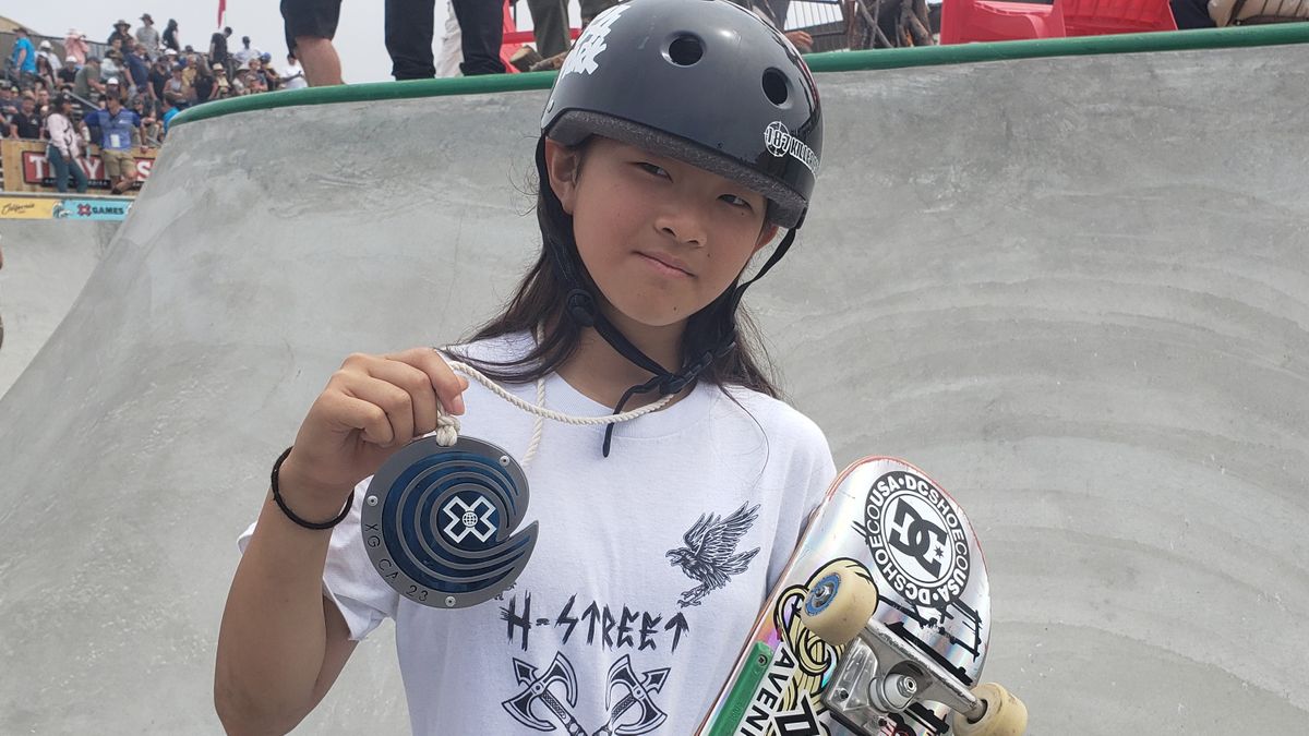 「夢の中にいるみたい」12歳・中学1年生の長谷川瑞穂がXゲームズ銀メダルの快挙