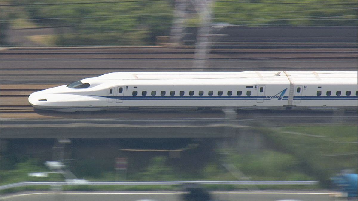 【速報】東海道新幹線が運転再開　線路脇の火災の影響で一時、新大阪～東京駅間で運転見合わせ