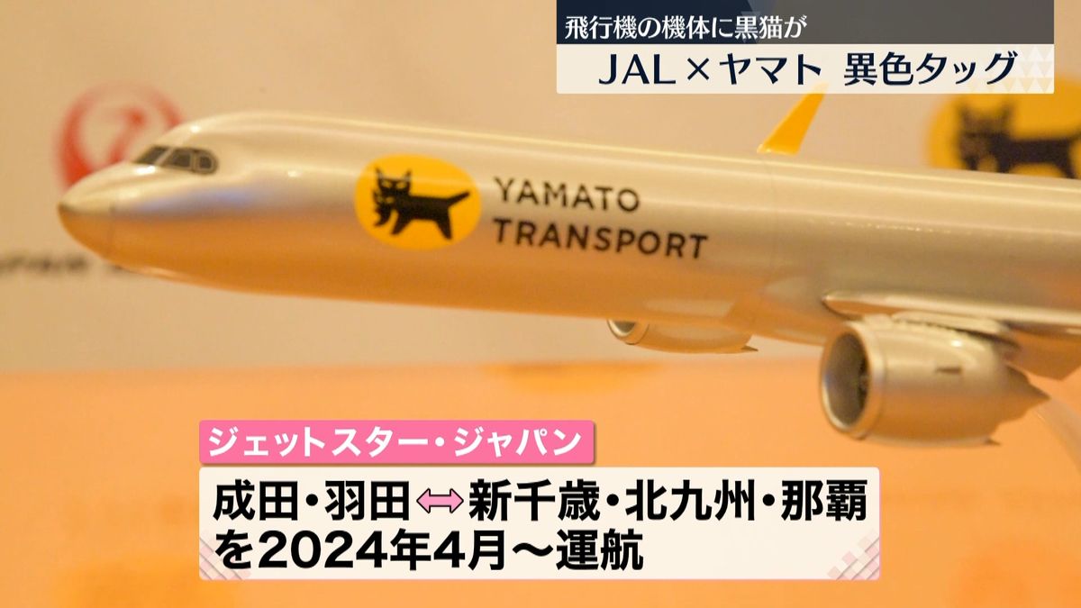 ＪＡＬ×ヤマト　飛行機使い宅急便輸送へ