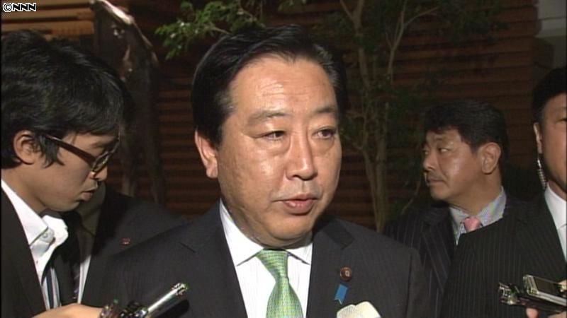 野田首相「積極的に議論にかかわっていく」