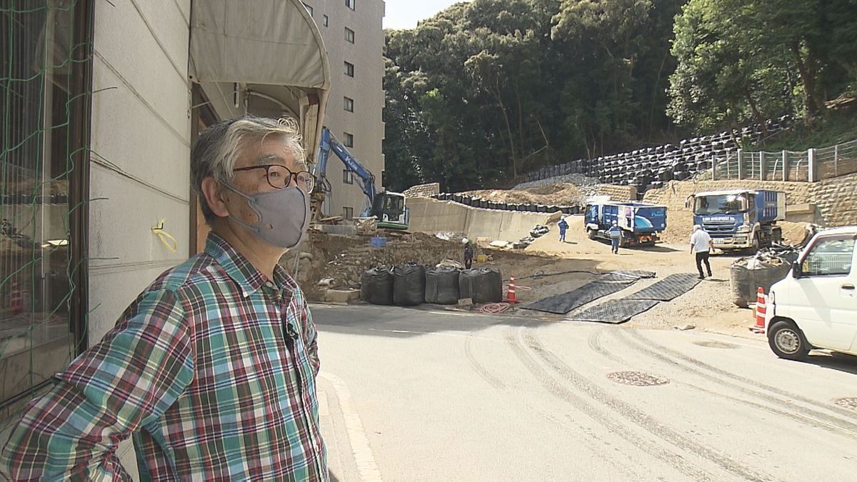 松山市の土砂崩れ「避難指示」解除されるも「本当に安全か」不安ぬぐえず…住民たちは