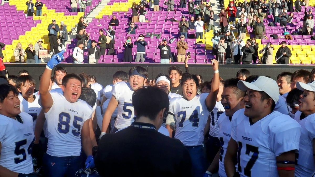 38年ぶりの１部昇格へ挑戦権を得た大阪大学アメフト部