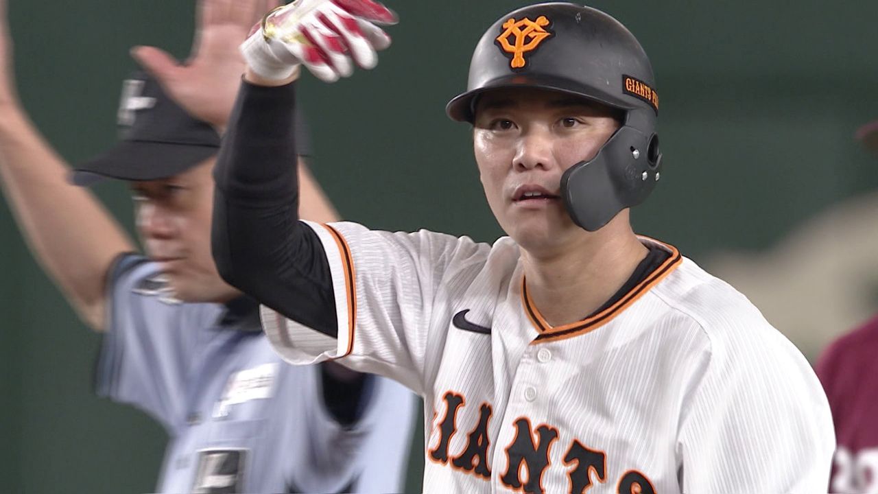 巨人】坂本勇人が稲葉篤紀さんに並ぶ429本目の二塁打 前日はサヨナラ打