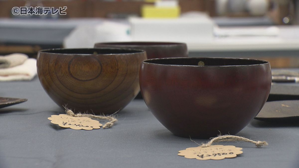 能登半島地震の被害をまぬがれた輪島塗の作品も…　工芸作品即売イベント「西郷工芸祭り」が開催　全国から14の工房が集まりさまざまな工芸品が並ぶ　鳥取県鳥取市