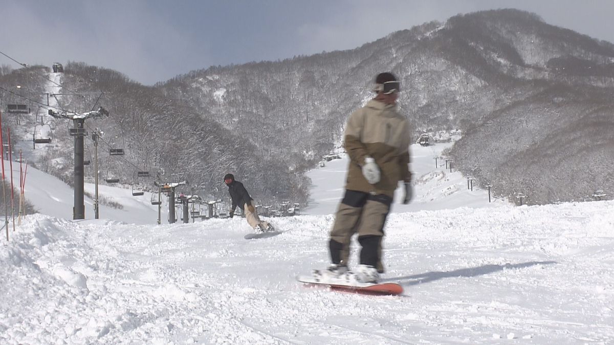 「新雪のパウダースノーが気持ちいい」　小谷村の白馬乗鞍温泉スキー場がオープン　雪遊びした後は“サ活”を【長野】