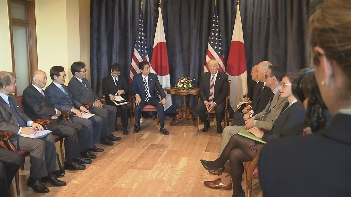 日米首脳が電話会談　北朝鮮情勢で意見交換