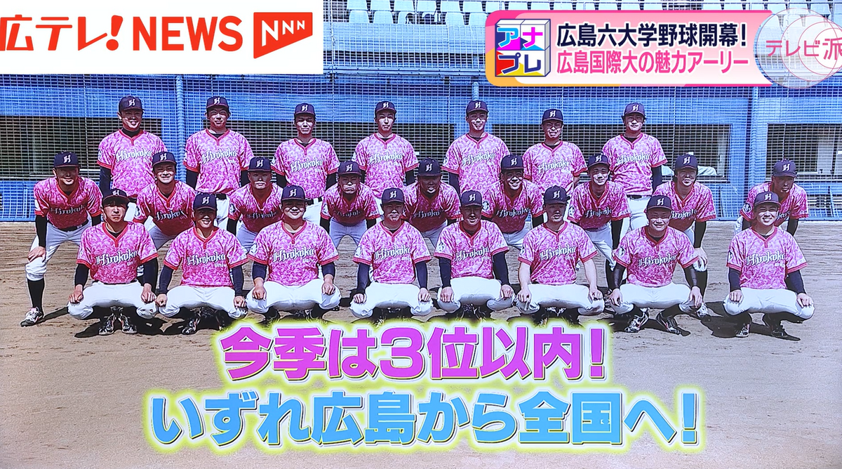 着実に力をつけている広島国際大学硬式野球部