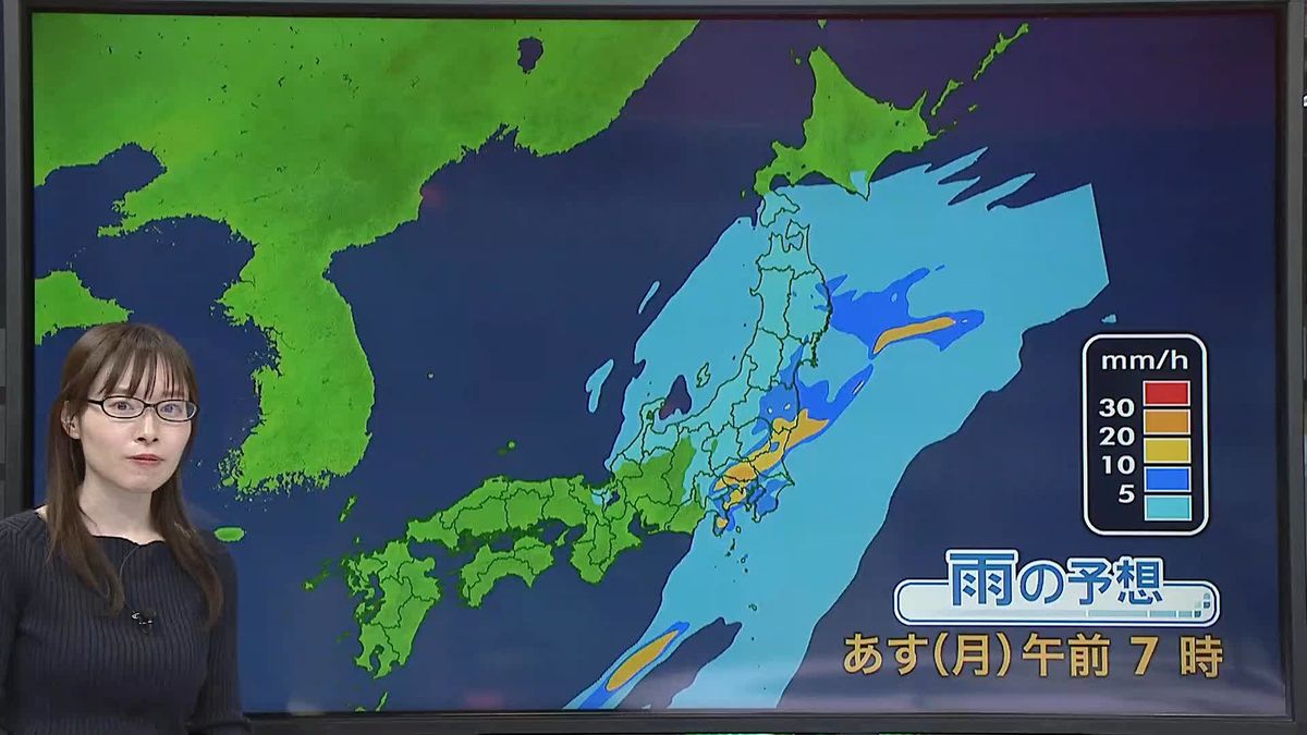 【天気】西日本～関東にかけ朝まで雨が続き大雨の所も