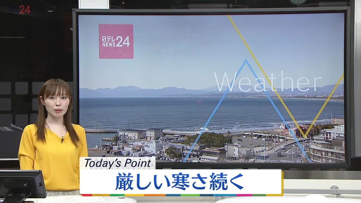 【天気】北陸から北の日本海側は雪続く　太平洋側は晴れる所多いが西からゆっくり下り坂に