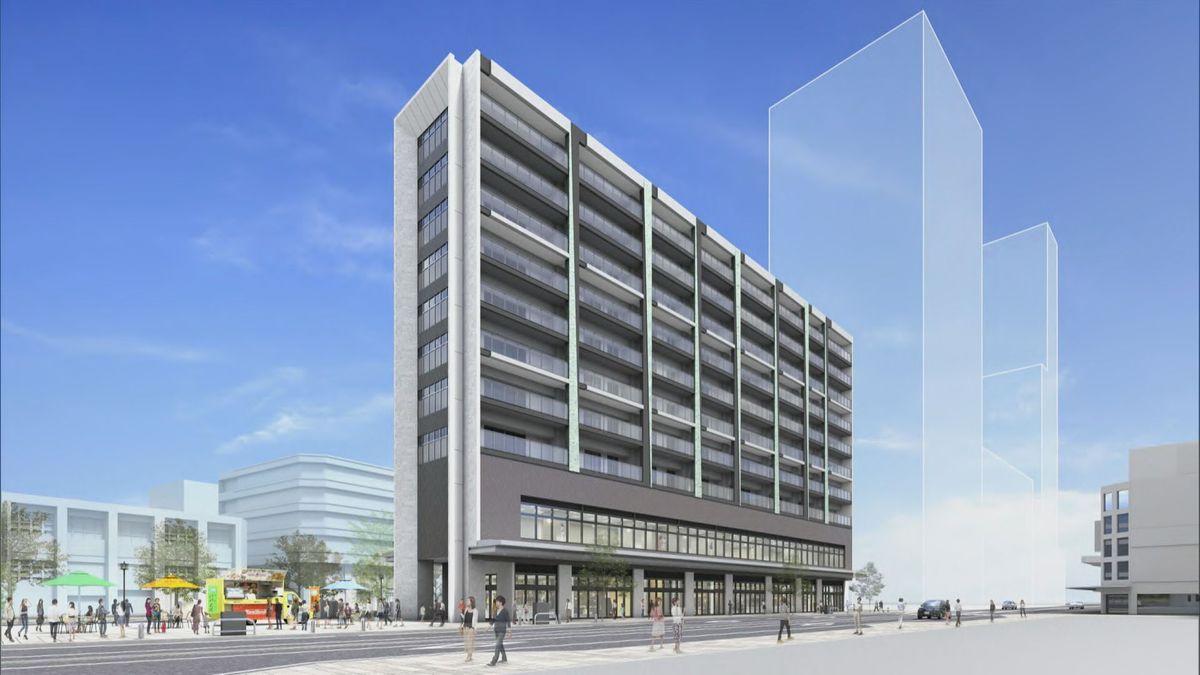 福井駅前再開発 B街区のマンション販売開始 2025年秋完成予定
