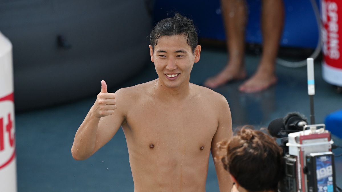 日本唯一のハイダイバー荒田恭兵選手（写真：YUTAKA/アフロスポーツ）